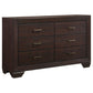 Dorian 4-piece Full Bedroom Set Dark Cocoa