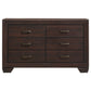 Dorian 4-piece Eastern King Bedroom Set Dark Cocoa