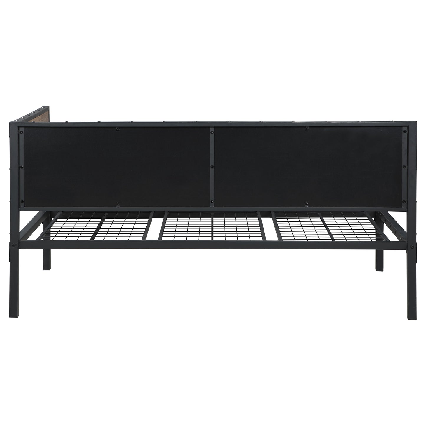 Getler Metal Twin Daybed Weathered Chestnut