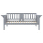 Bethany Wood Twin Daybed with Drop-down Tables Grey