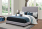 Boyd Upholstered Full Panel Bed Grey