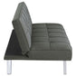 Joel Upholstered Tufted Convertible Sofa Bed Grey