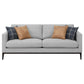 Apperson Upholstered Track Arm Sofa Light Grey