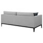 Apperson Upholstered Track Arm Sofa Light Grey