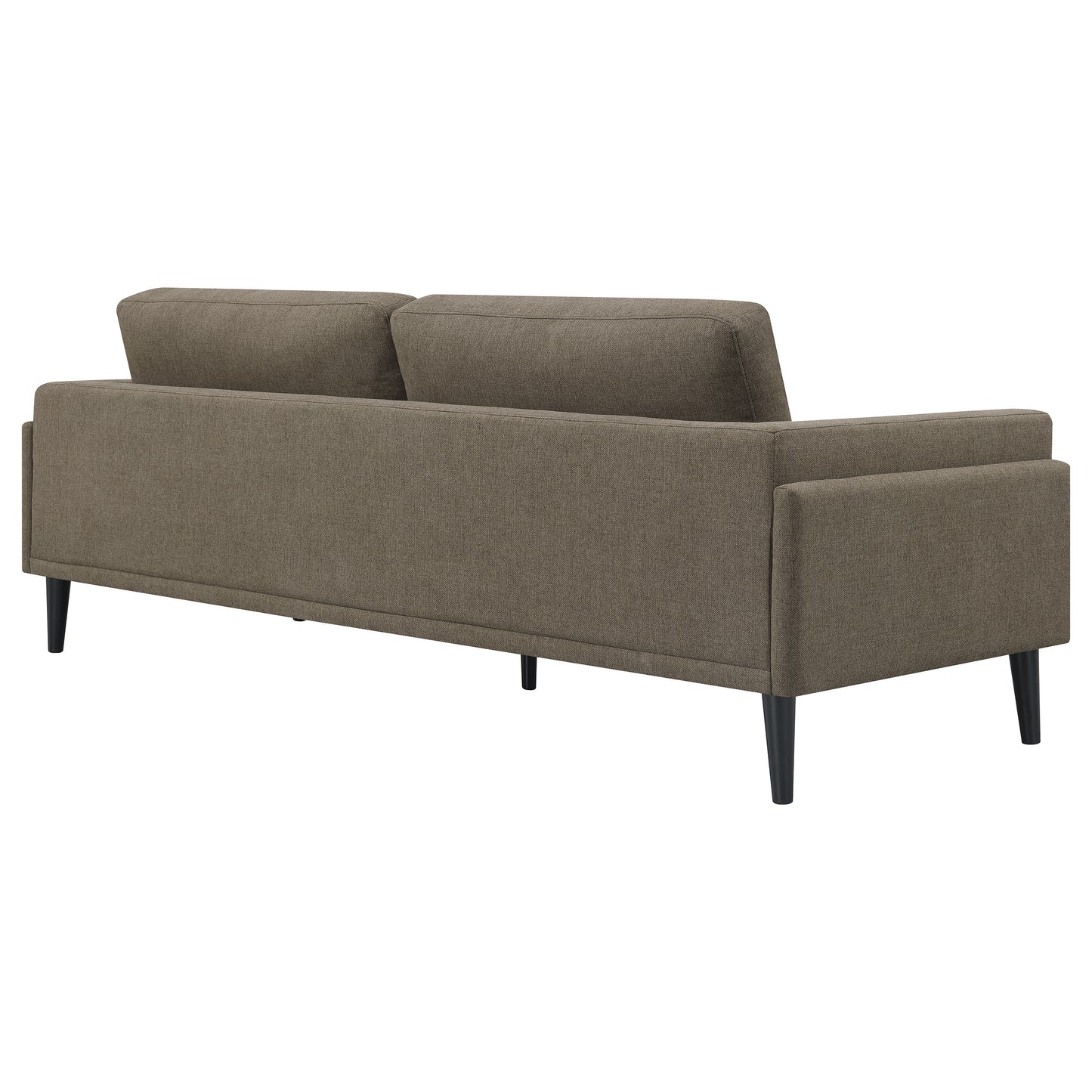 Rilynn Upholstered Track Arm Sofa Brown