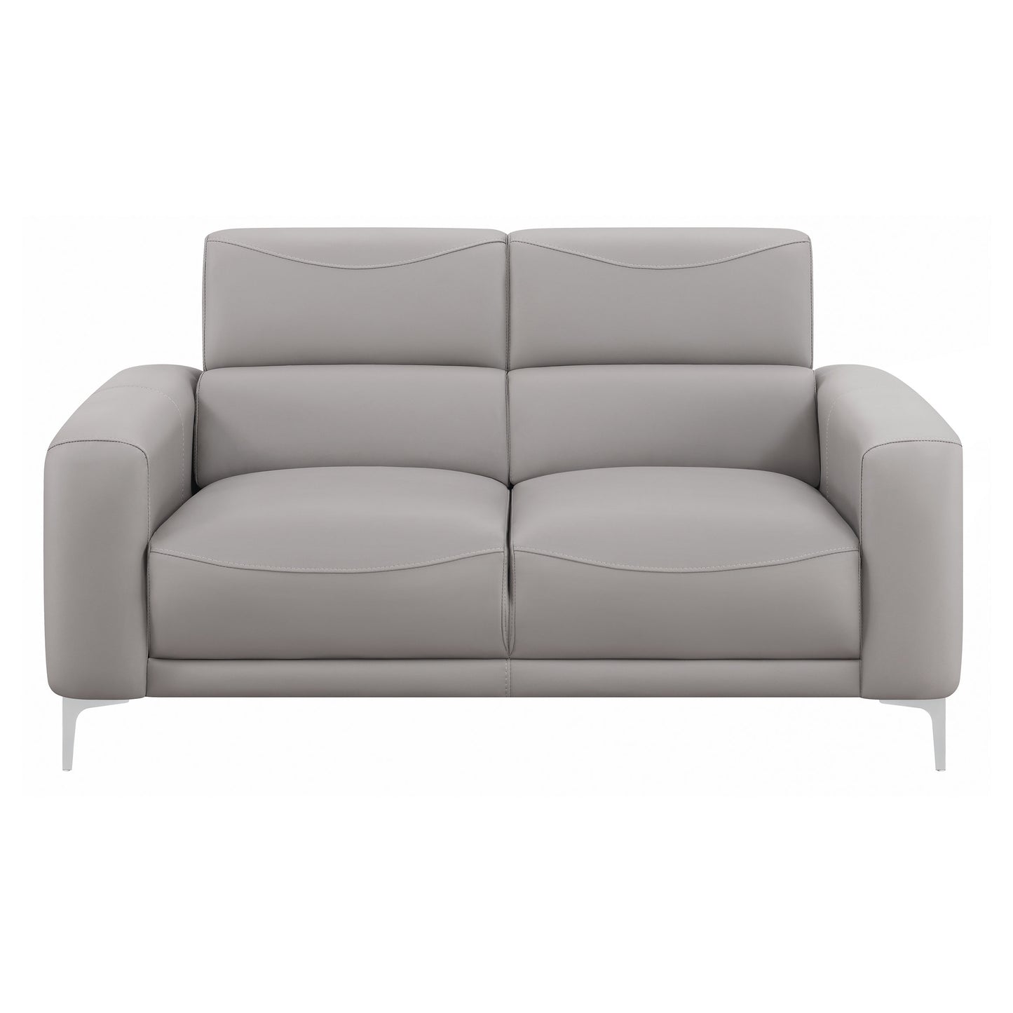 Glenmark 3-piece Upholstered Track Arm Sofa Set Taupe