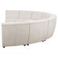 Charlotte 8-piece Upholstered Modular Sectional Sofa Ivory