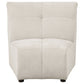 Charlotte 5-piece Upholstered Modular Sectional Sofa Ivory