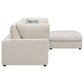 Serene 4-piece Upholstered Modular Sectional Sofa Beige