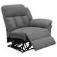 Bahrain Upholstered Motion Sofa Charcoal