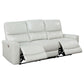 Greenfield 2-piece Power Reclining Sofa Set Ivory