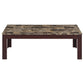 Rhodes 3-piece Faux Marble Top Coffee Table Set Brown