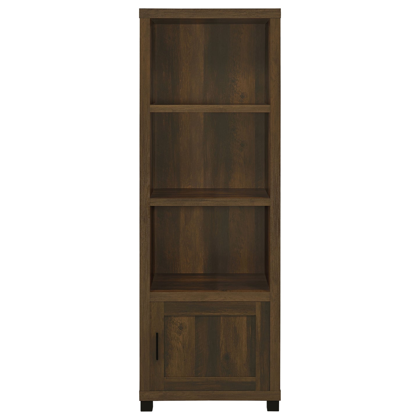 Sachin 3-shelf Engineered Wood Media Tower Dark Pine