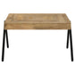 Avery Rectangular Solid Mango Wood Coffee Table Natural