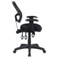 Rollo Upholstered Adjustable Ergonomic Office Chair Black