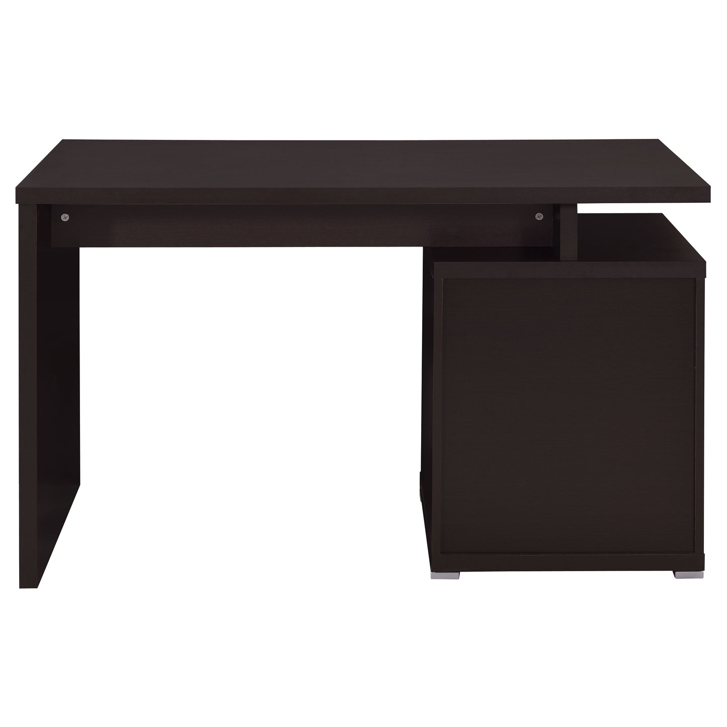 Irving 47-inch 2-drawer Office Computer Desk Cappuccino