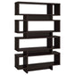 Reid 73-inch 4-shelf Bookshelf Cappuccino