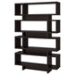 Reid 73-inch 4-shelf Bookshelf Cappuccino