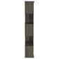 Joey 71-inch 5-shelf Bookshelf Weathered Grey