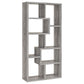 Theo 71-inch 6-shelf Bookshelf Grey Driftwood