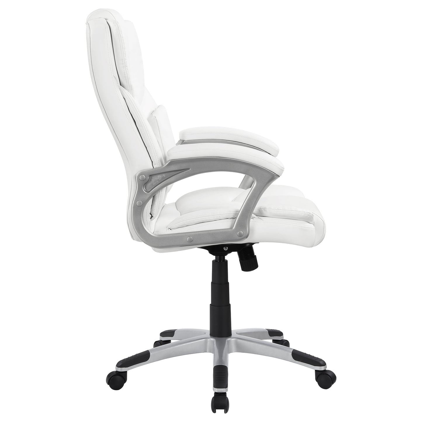 Kaffir Upholstered Adjustable Home Office Desk Chair White