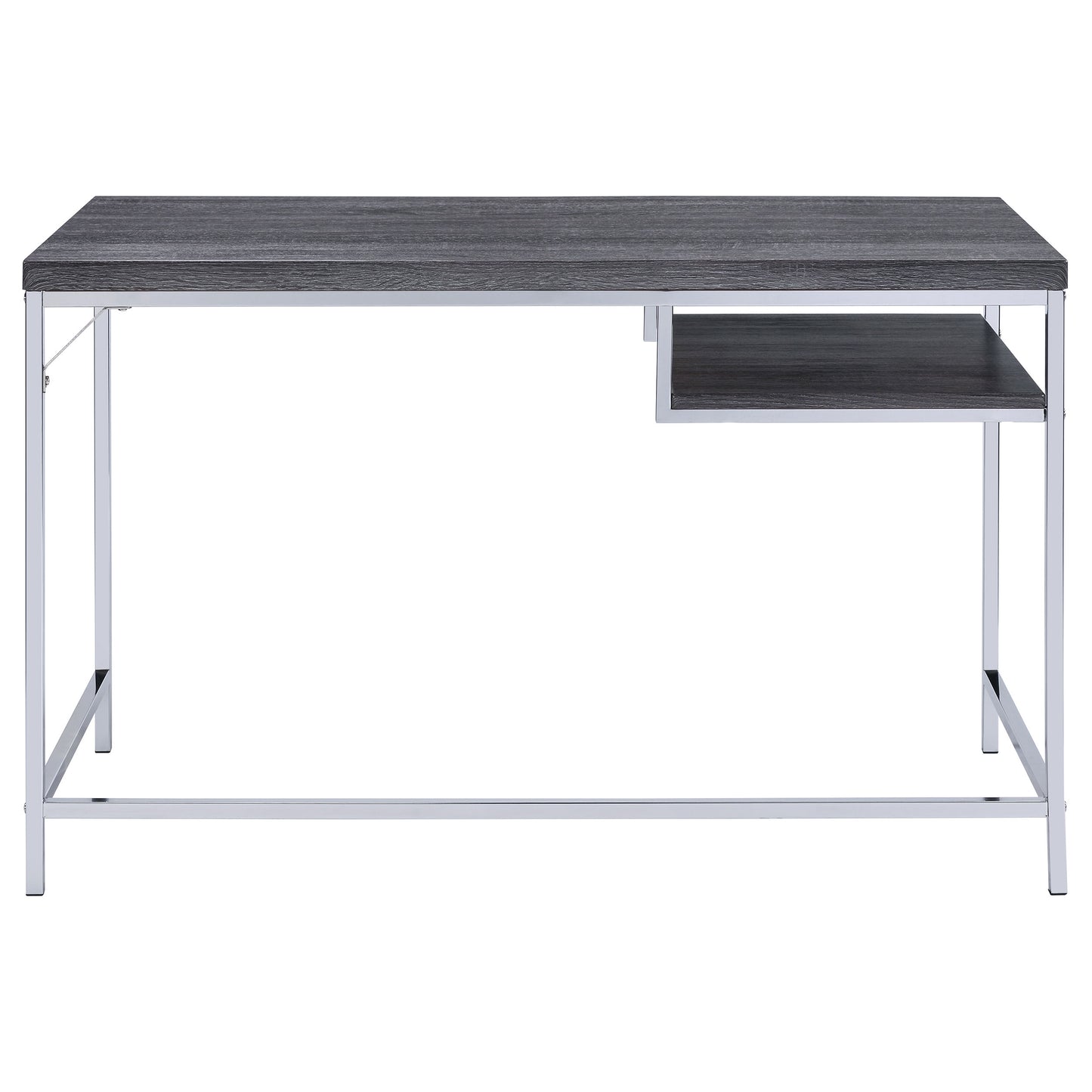 Kravitz 47-inch 1-shelf Writing Desk Weathered Grey