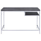 Kravitz 47-inch 1-shelf Writing Desk Weathered Grey