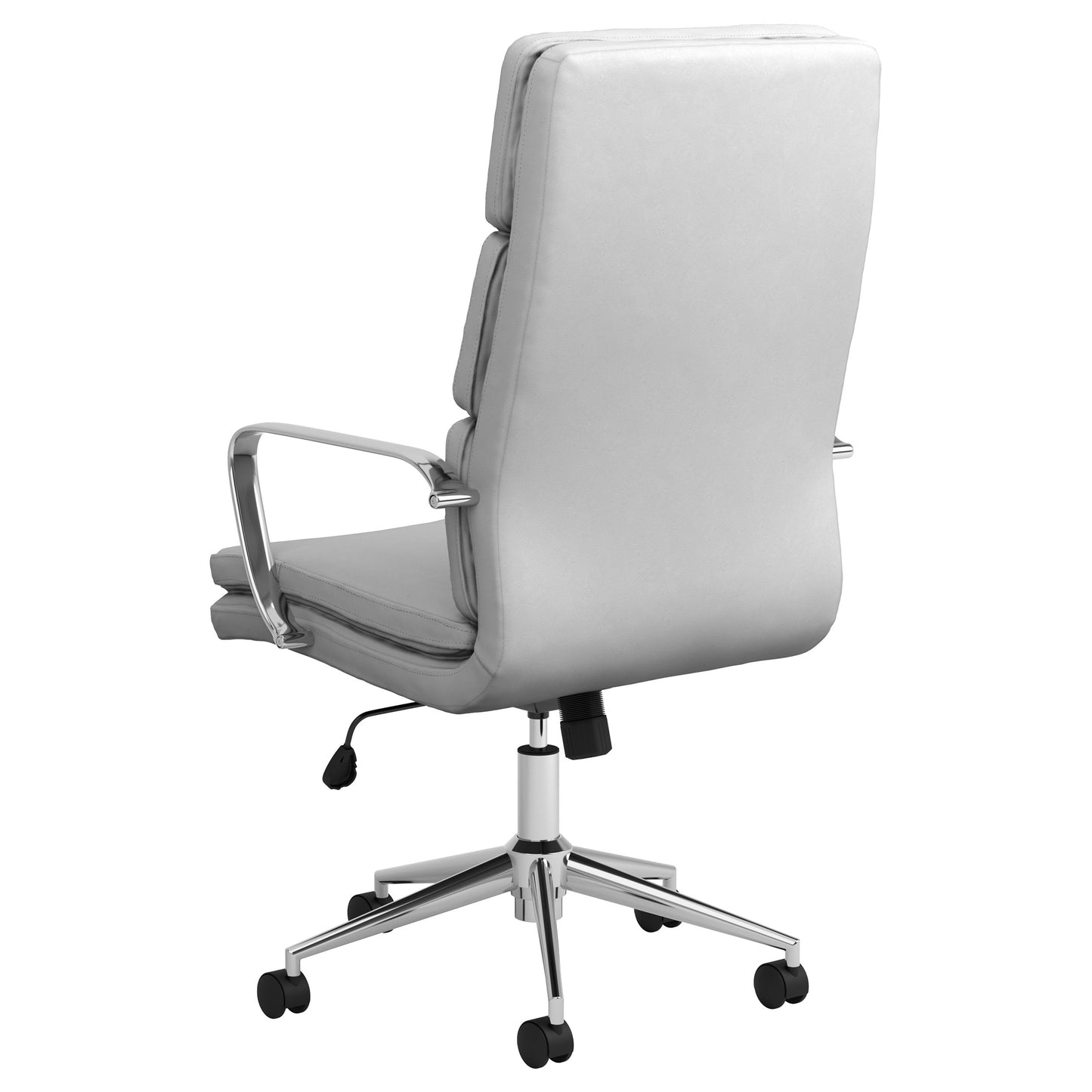 Ximena Upholstered Adjustable High Back Office Chair White