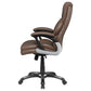 Nerris Upholstered Adjustable Home Office Desk Chair Brown