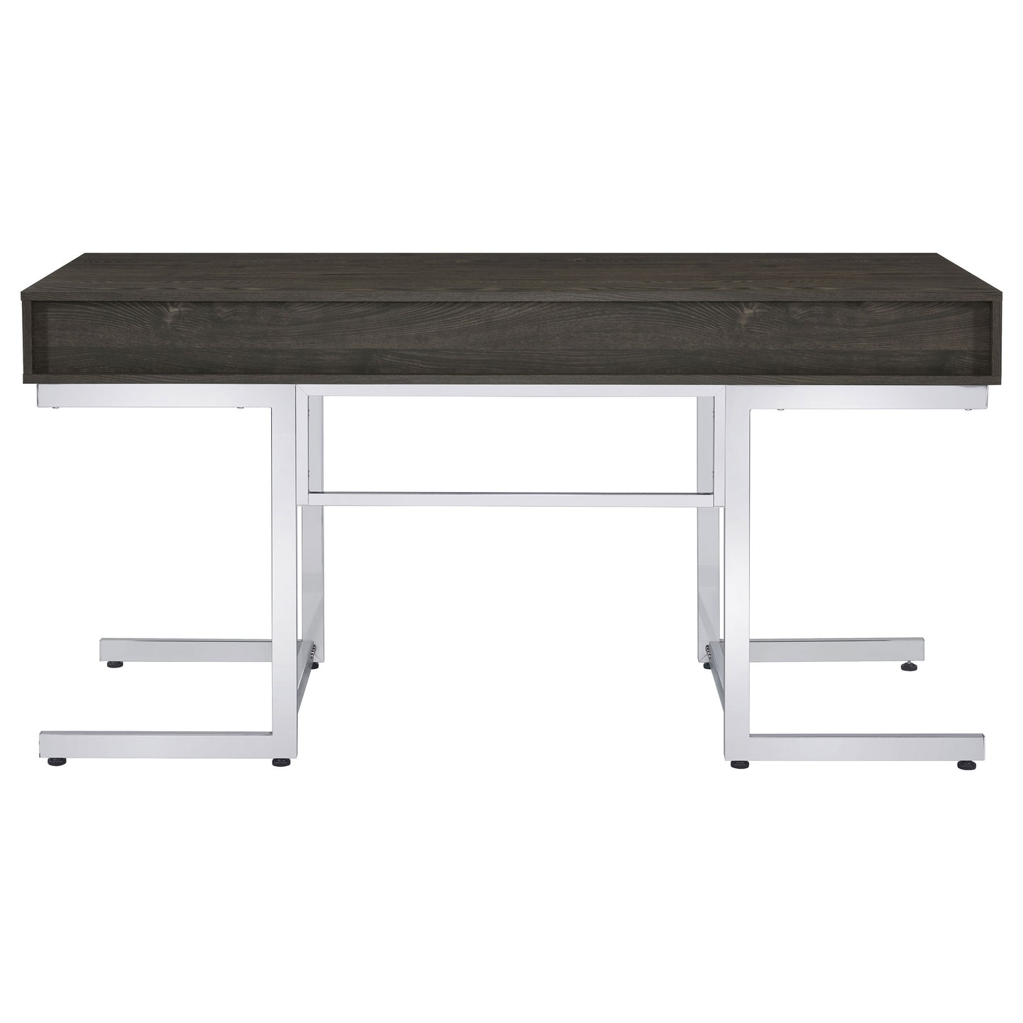 Noorvik 62-inch 3-drawer Engineered Wood Desk Dark Oak