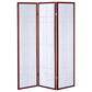 Katerina 3-Panel Room Divider Folding Shoji Screen Cherry