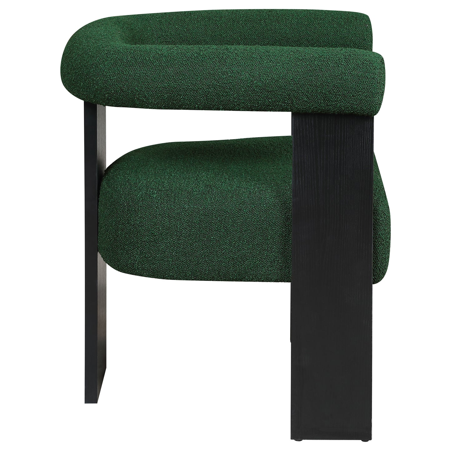 Ramona Boucle Upholstered Accent Side Chair Green