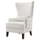 Pippin Upholstered High Wingback Accent Chair Latte