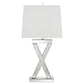 Dominick 31-inch Tapered Mirrored Acrylic Table Lamp Silver