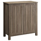 Marisa 4-shelf Engineered Wood Shoe Cabinet Dark Taupe