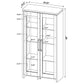 Alejo 2-door Engineered Wood Tall Cabinet Grey Driftwood