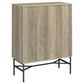 Bonilla 2-door Engineered Wood Cabinet Distressed Pine