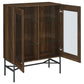 Bonilla 2-door Engineered Wood Cabinet Dark Pine