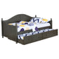 Julie Ann Wood Twin Daybed with Trundle Warm Grey