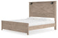 Senniberg King Panel Bed with Dresser and 2 Nightstands