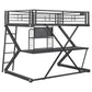 Parkview Full Workstation Loft Bed Black