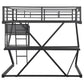 Parkview Full Workstation Loft Bed Black