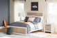 Charbitt Full Panel Bed with Dresser and Nightstand