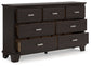 Covetown Twin Panel Bed with Dresser and Nightstand