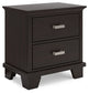 Covetown King Panel Bed with Dresser and Nightstand