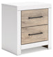 Charbitt Twin Panel Bed with Dresser and Nightstand