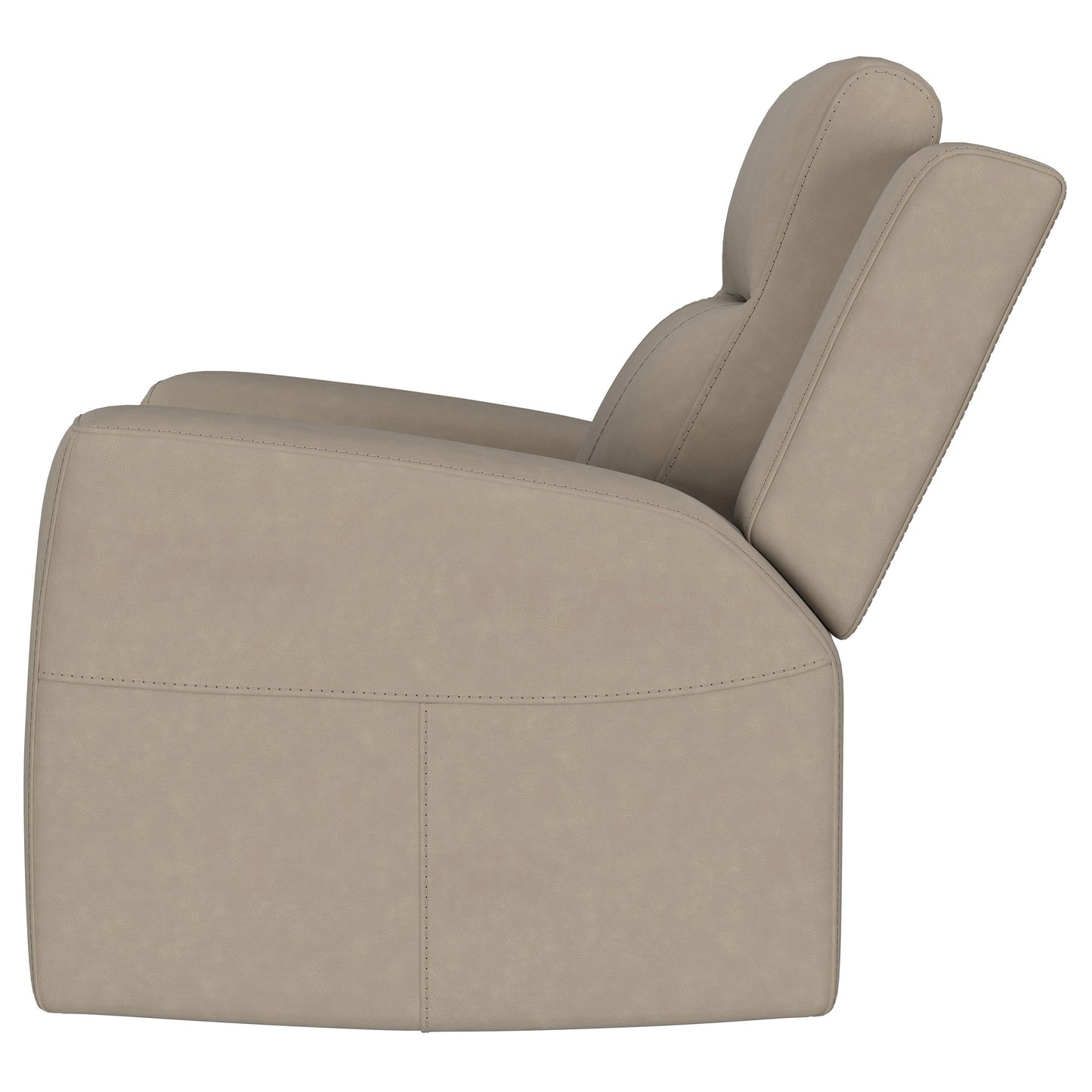 Brentwood Upholstered Recliner Chair Taupe