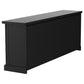 Florence 4-door Dining Sideboard Buffet Distressed Black