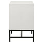 Sonora 2-drawer Nightstand Bedside Table White