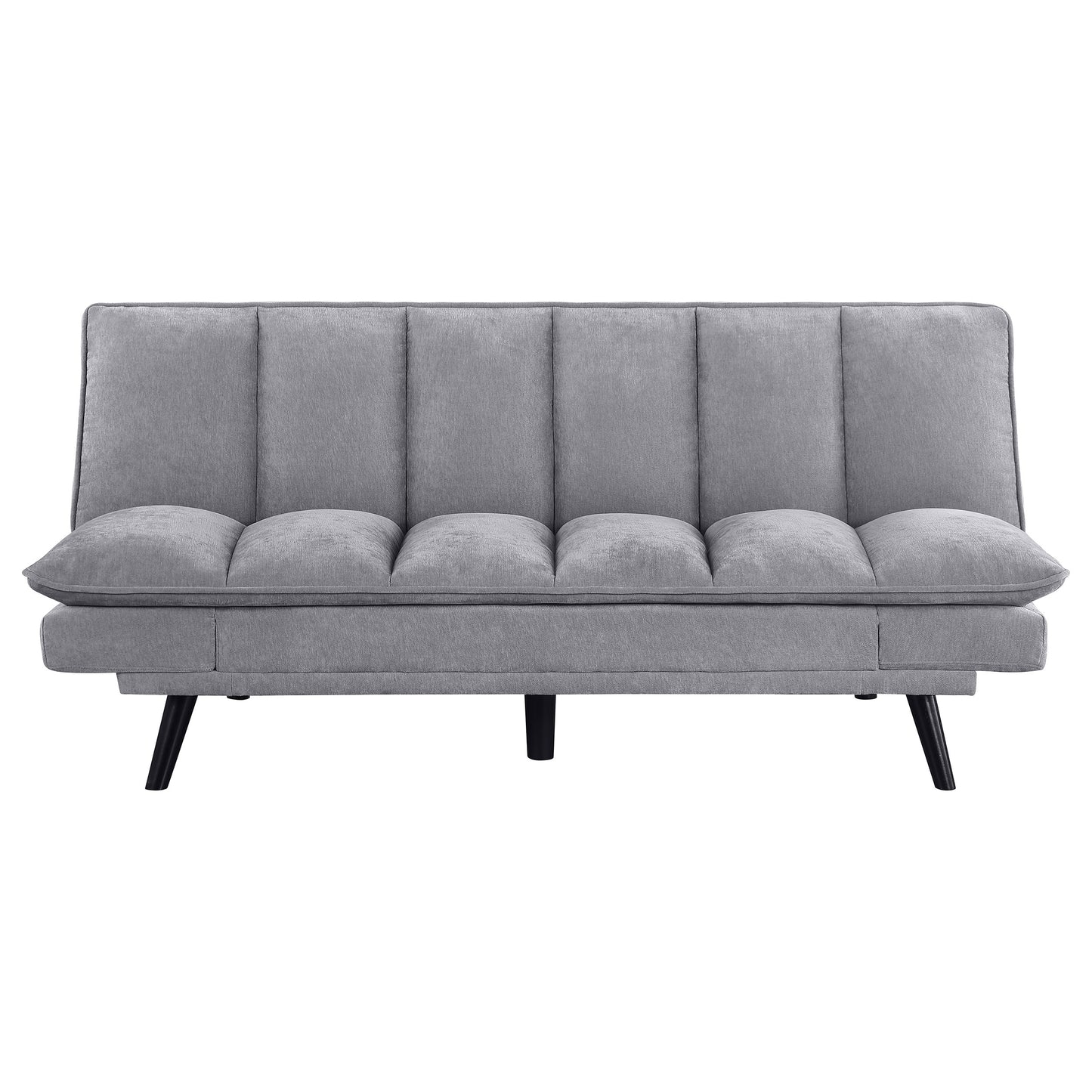 Laredo Upholstered Tufted Convertible Sofa Bed Grey